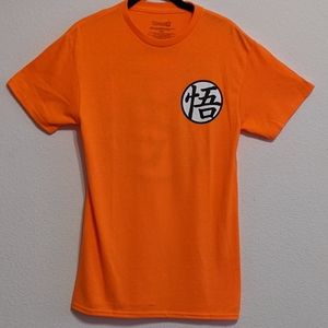 Dragon Ball Super Kame Symbol Orange T-shirt Size Small